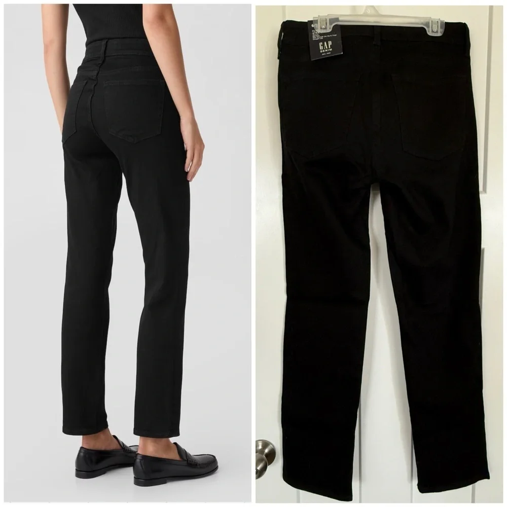 NWT GAP Black Classic Straight - 6/28R - Picture 8 of 8